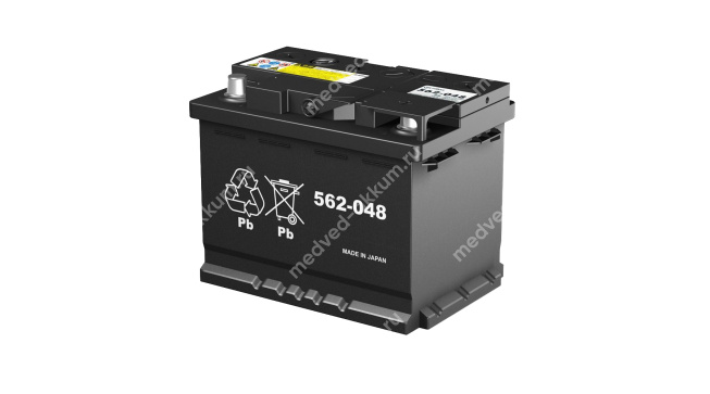 GS Yuasa 62 Ач обр. EU-562-048 L2