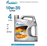 Масло моторное Gazpromneft Super 10W-30, SG/CD (4л.) мин. 
