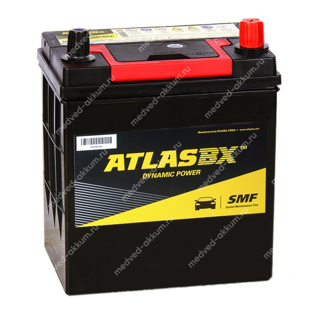 Atlas SMF 44 Ач обр. SMF46B19L
