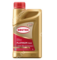 Масло моторное Sintec Platinum 7000 5W-30, SL/CF, A3/B4 (1л.) синт.