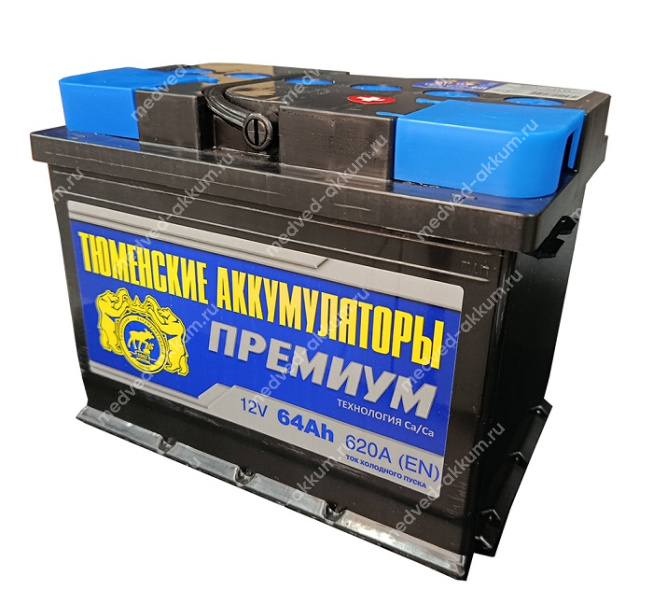 Тюмень Premium 64 Ач обр. L2