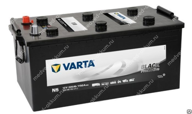Varta Promotive Black 220 Ач N5 евро C
