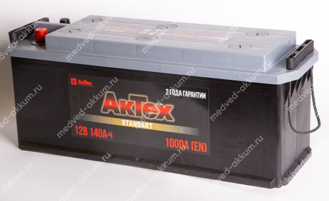 АкТех Standart 140 Ач рос. A
