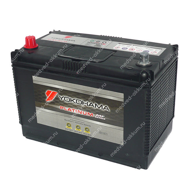 Yokohama Platinum 95 Ач пр. MF105D31R