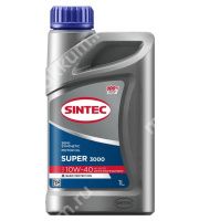 Масло моторное Sintec Super 3000 10W-40, SG/CD (1л.) п/синт.