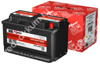 RDrive OEM EFB 80 Ач (28800-31540 / 390LN4-IS / H7 TOYOTA) обр. L4