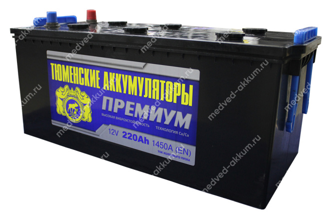 Тюмень Premium 220 Ач евро B