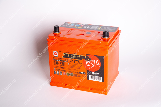 Зверь-Азия 70 Ач пр. 85D23R