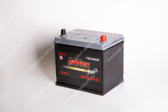 АкТех Standart Азия 65 Ач обр. D23