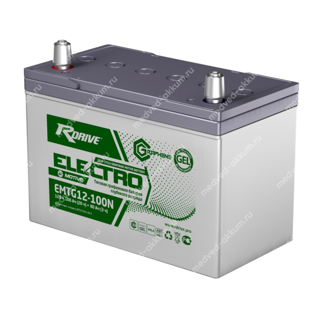 RDrive Electro Motive NanoGEL 100 Ач EMTG12-100N пр.