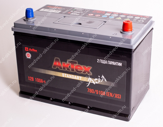 АкТех Standart Азия 100 Ач обр. D31