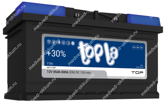 TOPLA Top 85 Ач обр.низ. LB4