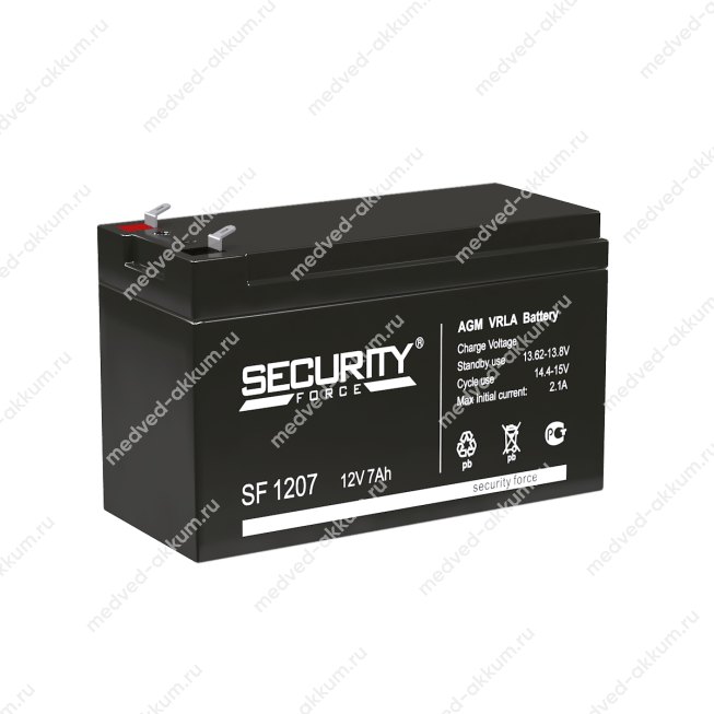 Security Force SF 1207 12V 7 Ач