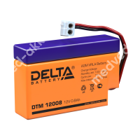 Delta DTM 12008 12V 0,8 Ач