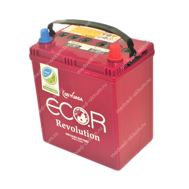GS Yuasa EFB ECOR Revolution 37 Ач обр. 50B19L