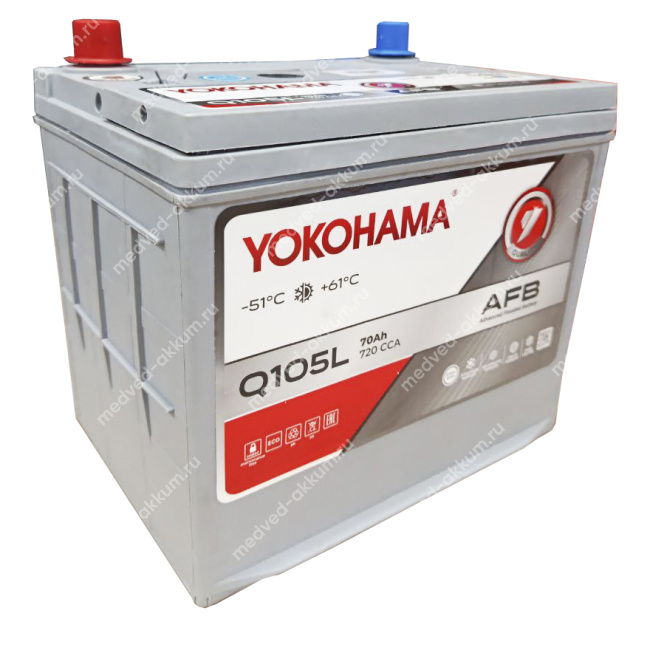 Yokohama AFB 70 Ач обр. D23L (Q105L)