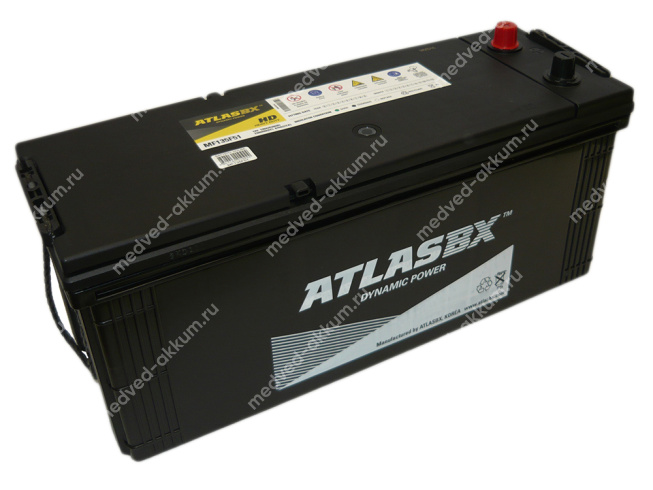 Atlas MF 120 Ач MF135F51 рос. A