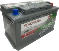 Yokohama AGM 80 Ач обр. L4