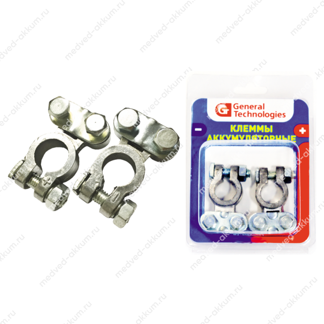 Клеммы General Technologies GT-BT04 (2шт.)