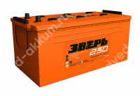 Зверь 230 Ач евро C