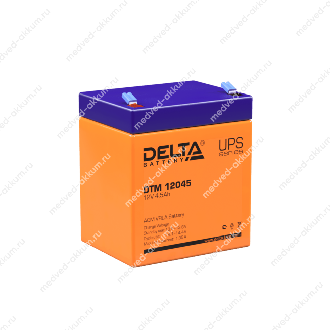 Delta DTM 12045 12V 4,5 Ач