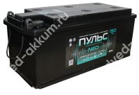 Пульс 190 Ач рос. болт B